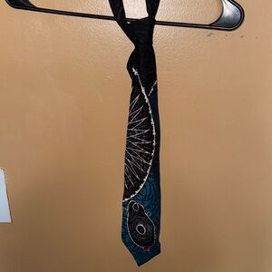 Stylish Black and Blue Men's Tie